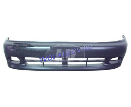 БАМПЕР ПЕРЕДНИЙ с овал отв.под п/т.01-  - для DAEWOO LANOS, CHEVROLET LANOS