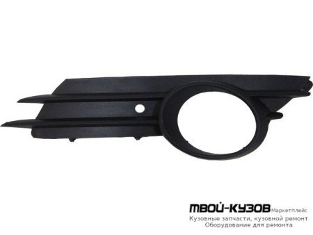 РЕШЕТКА БАМПЕРА ПЕРЕДНИЙ ЛЕВАЯ СТОРОНА С ОТВЕРСТИЯМИ ПОД ПРОТИВОТУМАННЫЕ ФАРЫ (КИТАЙ) для Opel CORSA (2006-)