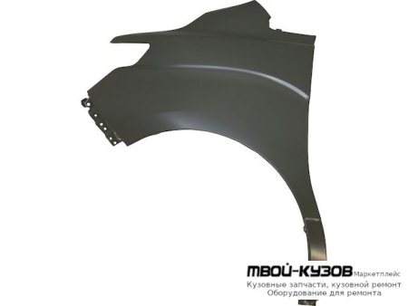 КРЫЛО ПЕРЕДНИЙ ЛЕВАЯ СТОРОНА БЕЗ ОТВ ПОД ПОВТОРИТЕЛЬ (КИТАЙ) для Hyundai STAREX (H1) (2008-)