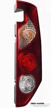 ФОНАРЬ ЗАДНИЙ ВНЕШНИЙ ПРАВАЯ СТОРОНА П/ ДВОЙН ДВЕРЬ (DEPO) для Renault KANGOO (2008-2013)