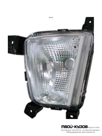 ФАРА ПРОТИВОТУМАННАЯ ЛЕВАЯ СТОРОНА DRL( ХОД. ОГНИ) (DEPO) для Hyundai CRETA (2016-)