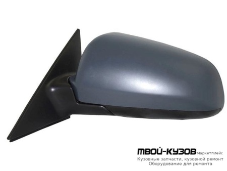 ЗЕРКАЛО ЛЕВАЯ СТОРОНА (3 ДВ) ЭЛЕКТР С ПОДОГРЕВОМ (ASPHERICAL) ГРУНТ (ТАЙВАНЬ) для Audi A3 (09.2003 - 09.2005-)