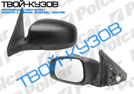 SWIFT 05- ЗЕРКАЛО ЭЛЕКТР. С ОБОГРЕВОМ ЧЁРНОЕ/ПОД ПОКРАСКУ ПРАВОЕ