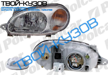 LANOS ФАРА R ЭЛЕКТ.(ОРИГИНАЛ+КОРРЕКТОР)