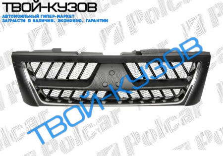 PAJERO 01.03-08.06 РЕШЕТКА РАДИАТОРА С ХРОМОМ