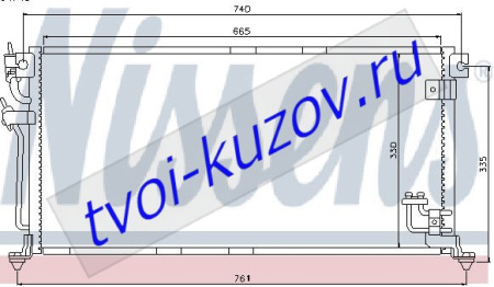 LANCER КОНДЕНСАТОР КОНДИЦ