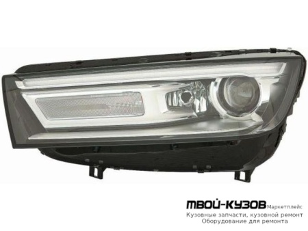 ФАРА ЛЕВАЯ СТОРОНА С КОРРЕКТОР (КСЕНОН) ДИОД (DEPO) для Audi Q5 (2017-)