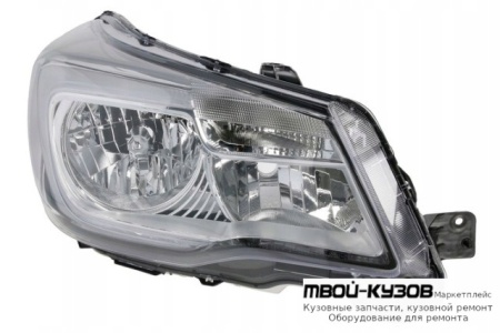 ФАРА ПРАВАЯ СТОРОНА С КОРРЕКТОР (DEPO) для Subaru FORESTER (2013-)