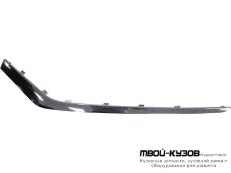 МОЛДИНГ БАМПЕРА ПЕРЕДНИЙ ЛЕВАЯ СТОРОНА НИЖН (КИТАЙ) для Hyundai SONATA (2017-)