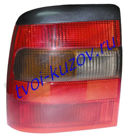 VECTRA ФОНАРЬ задний внешний левый (4 дв) тонированный-КРАСН