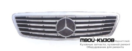 РЕШЕТКА РАДИАТОРА С БОЛЬШ ЭМБЛЕМ для Mercedes W220 (10.1998-)