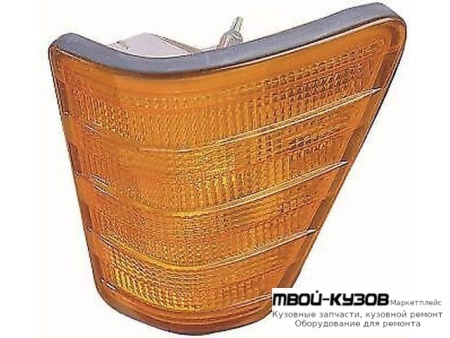 УКАЗ.ПОВОРОТА УГЛОВОЙ ЛЕВАЯ СТОРОНА (DEPO) ЖЕЛТ для Mercedes 207D-410 (1981 - 02.1995)