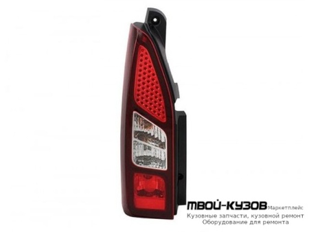 ФОНАРЬ ЗАДНИЙ ВНЕШНИЙ ЛЕВАЯ СТОРОНА ОДИНАРН ДВЕРЬ (DEPO) для Citroen BERLINGO (2013-) / PEUGEOT PARTNER (2015-)