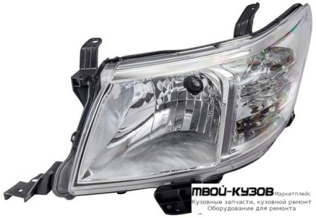 ФАРА ЛЕВАЯ СТОРОНА +/- ПОД КОРРЕКТОР (DEPO) для Toyota HILUX (2011-2015)