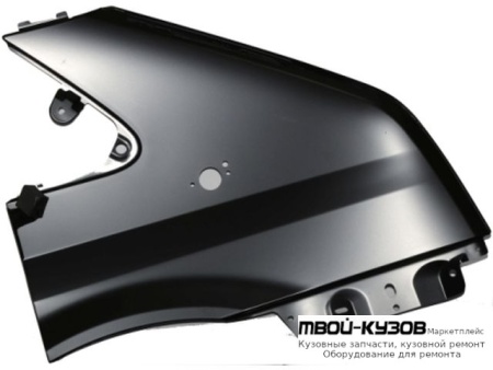 КРЫЛО ПЕРЕДНИЙ ПРАВАЯ СТОРОНА С ОТВ ПОД ПОВТОРИТЕЛЬ (ТАЙВАНЬ) для Ford TRANSIT (2006-)