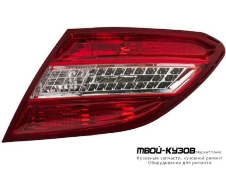 ФОНАРЬ ЗАДНИЙ ВНЕШНИЙ ПРАВАЯ СТОРОНА С ДИОД (DEPO) для Mercedes W204 (2007-)
