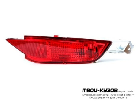 ФОНАРЬ ЗАДНИЙ В БАМПЕР ЛЕВАЯ СТОРОНА (3 дв) (5 дв) (DEPO) для Ford FIESTA (2008-)