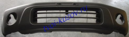 CR-V БАМПЕР переднийИЙ с отверстием под повторитель поворота под противотуманку загрунтов. (под покраску)