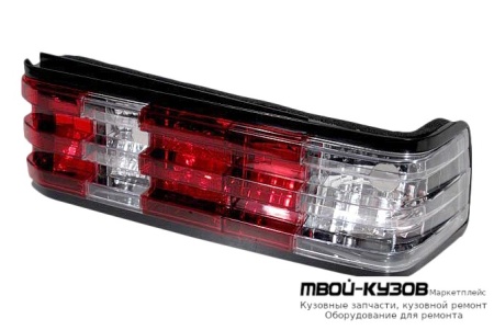 ФОНАРЬ ЗАДНИЙ ВНЕШНИЙ ПРАВАЯ СТОРОНА КРАСНЫЙ-БЕЛ для Mercedes W201 (01.1983 - 05.1993)