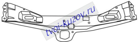 W140 БАЛКА ПАНЕЛИ ПЕРЕДНЕЙ верхняя