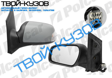 FOCUS II 05- ЗЕРКАЛО R ЭЛЕКТРИКА+ОБОГРЕВ+ПОВТОРИТЕЛЬ