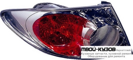 ФОНАРЬ ЗАДНИЙ ВНЕШНИЙ ЛЕВАЯ СТОРОНА (DEPO) для Mazda 6 (2002-2007)