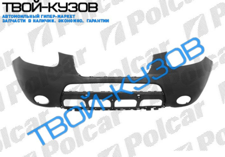 SANTA FE 04.06- БАМПЕР ПЕРЕДНИЙ ГРУНТ