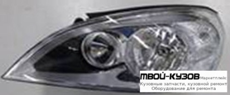 ФАРА ПРАВАЯ СТОРОНА С КОРРЕКТОР (DEPO) для Volvo S60 (2010-)
