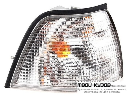 УКАЗ.ПОВОРОТА УГЛОВОЙ ПРАВАЯ СТОРОНА (compact) (СЕДАН) (DEPO) БЕЛЫЙ для BMW E36 (12.1990 - 01.2000)