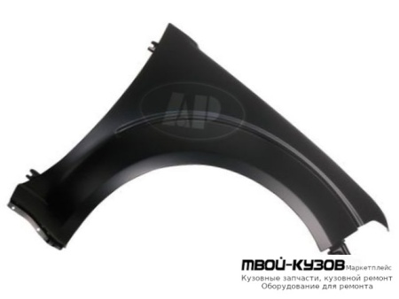 КРЫЛО ПЕРЕДНИЙ ПРАВАЯ СТОРОНА БЕЗ ОТВ ПОД ПОВТОРИТЕЛЬ (КИТАЙ) для Nissan PATFINDER R51 (2005-)