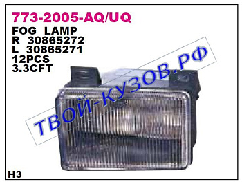 s40 {v40} фара противотуманная левая 773-2005L-UQ