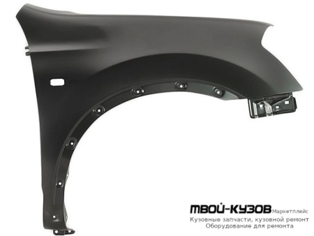 КРЫЛО ПЕРЕДНИЙ ПРАВАЯ СТОРОНА (ТАЙВАНЬ) для Nissan QASHQAI (2007-)