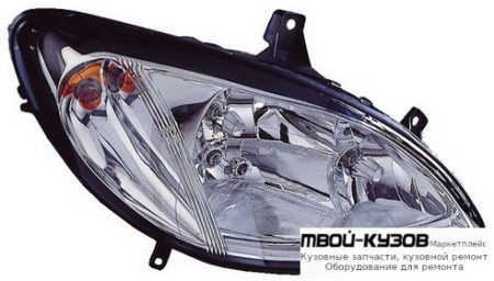 ФАРА ПРАВАЯ СТОРОНА +/- ПОД КОРРЕКТОР (DEPO) для Mercedes VITO (2003-)