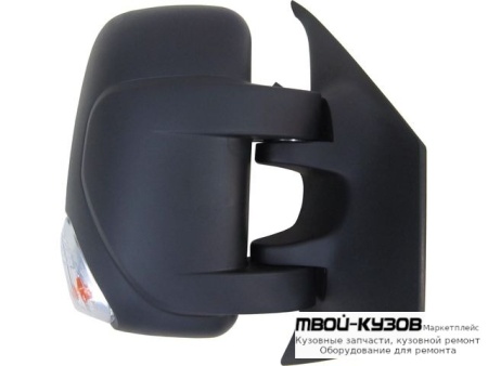 ЗЕРКАЛО ПРАВАЯ СТОРОНА ЭЛЕКТР , С ПОДОГРЕВОМ , УКАЗАТЕЛЬ ПОВОРОТА , ТЕМПЕР ДАТЧИК , 9 КОНТ , (CONVEX) (КИТАЙ) для Renault MASTER (2010-)