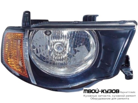 ФАРА ПРАВАЯ СТОРОНА МЕХАН КОРРЕКТОР (TYC) для Mitsubishi L200 (2005-)