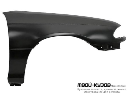 КРЫЛО ПЕРЕДНИЙ ПРАВАЯ СТОРОНА БЕЗ ОТВ ПОД ПОВТОРИТЕЛЬ для Opel ASTRA (10.1991 - 02.1998)