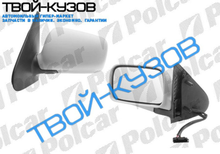 POLO HB 94-99 ЗЕРКАЛО ЛЕВОЕ ЭЛЕКТРИКА С ОБОГРЕВОМ ПОД ПОКРАСКУ