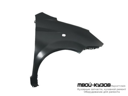 КРЫЛО ПЕРЕДНИЙ ПРАВАЯ СТОРОНА С ОТВ ПОД ПОВТОРИТЕЛЬ (ТАЙВАНЬ) для Chevrolet SPARK (2005-)