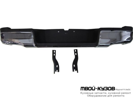 БАМПЕР ЗАДНИЙ ХРОМ В СБОРЕ (КИТАЙ) для Toyota HILUX (2015-)