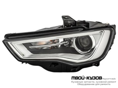 ФАРА ЛЕВАЯ СТОРОНА С КОРРЕКТОР , ДИОД (КСЕНОН) (DEPO) для Audi A3 (2012-)