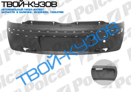 PUNTO II  99- БАМПЕР ЗАДНИЙ С ОТВ ПОД НАКЛАДКИ 3-ДВ