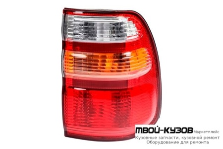 ФОНАРЬ ЗАДНИЙ ВНЕШНИЙ ПРАВАЯ СТОРОНА (DEPO) ТРЕХЦВЕТН для Toyota LANDCRUISER 100 (1998-)