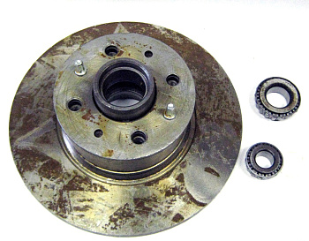 Ступица ВАЗ-2101 передняя в сборе (с подш. и диском) (АвтоВАЗ)