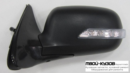 ЗЕРКАЛО ЛЕВАЯ СТОРОНА МЕХАН С УКАЗАТЕЛЬ ПОВОРОТА (КИТАЙ) для Daewoo NEXIA (2008-)
