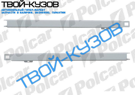 W201(190) 82-93 ПЛАНКА ПОД ФАРУ левая сторона