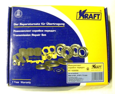 Подшипник КПП ВАЗ-21074 5-ти ступ. рем.к-т полный (KRAFT) KT 102053/КТ 103002