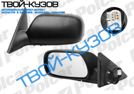 CAMRY 02- ЗЕРКАЛО ЛЕВОЕ ЭЛЕКТРИЧЕСКОЕ С ОБОГРЕВОМ