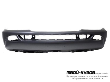 БАМПЕР ПЕРЕДНИЙ БЕЗ ОТВ П/ОМЫВАТЕЛЬ ФАР (ТАЙВАНЬ) для Mercedes W163 (ML) (09.1998-)