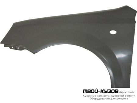 КРЫЛО ПЕРЕДНИЙ ЛЕВАЯ СТОРОНА С ОТВ ПОД ПОВТОРИТЕЛЬ (СЕДАН) (КИТАЙ) для Ravon GENTRA (2015-), Chevrolet LACETTI (2004-) / DAEWOO NUBIRA (2004-)