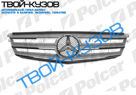 W204 06- РЕШЕТКА  РАДИАТОРА (AVANTGARDE)